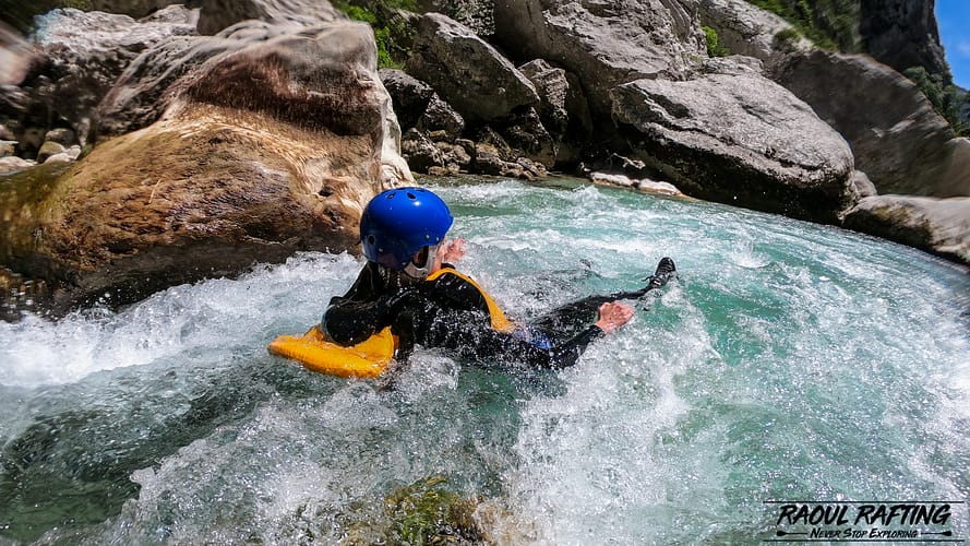 Randonnée aquatique Verdon